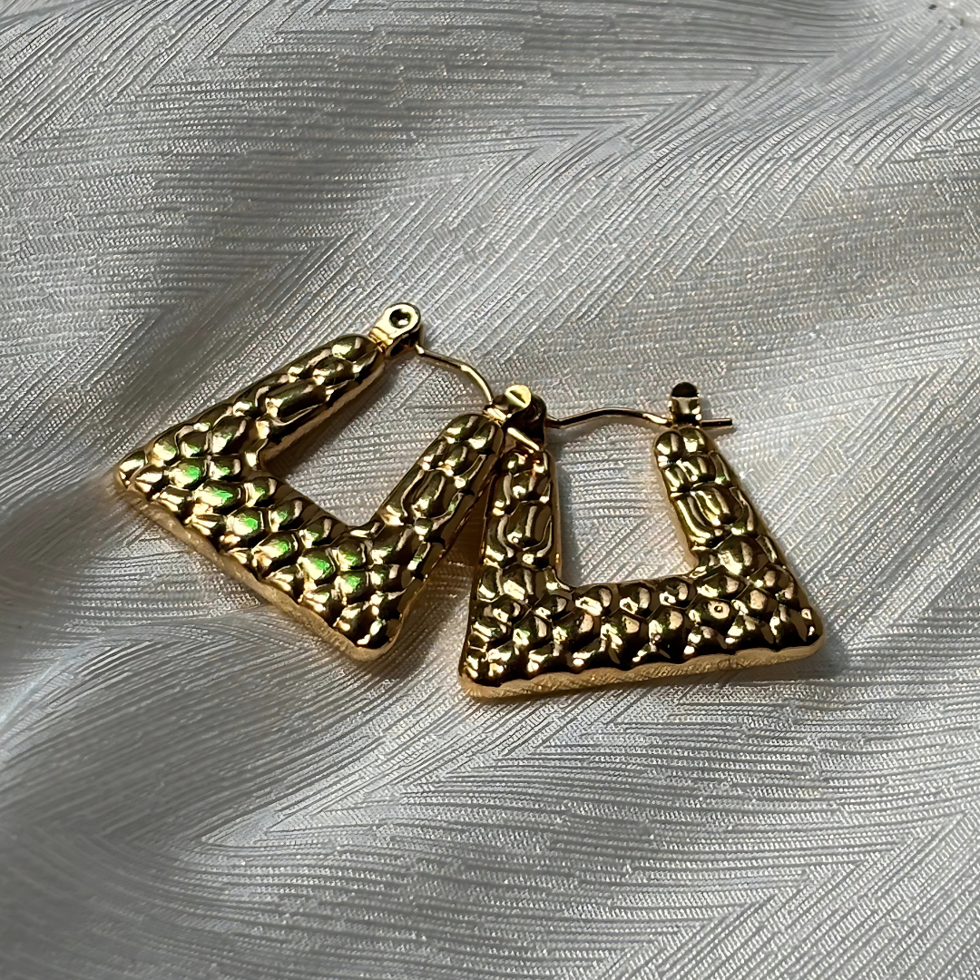 Flat Square Hoops