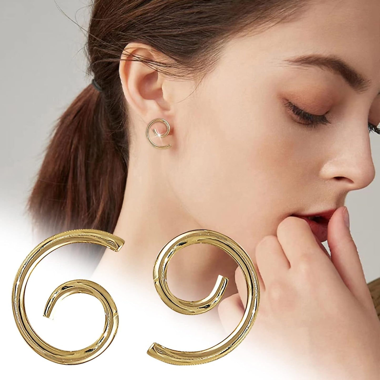 Spiral Twist Earrings