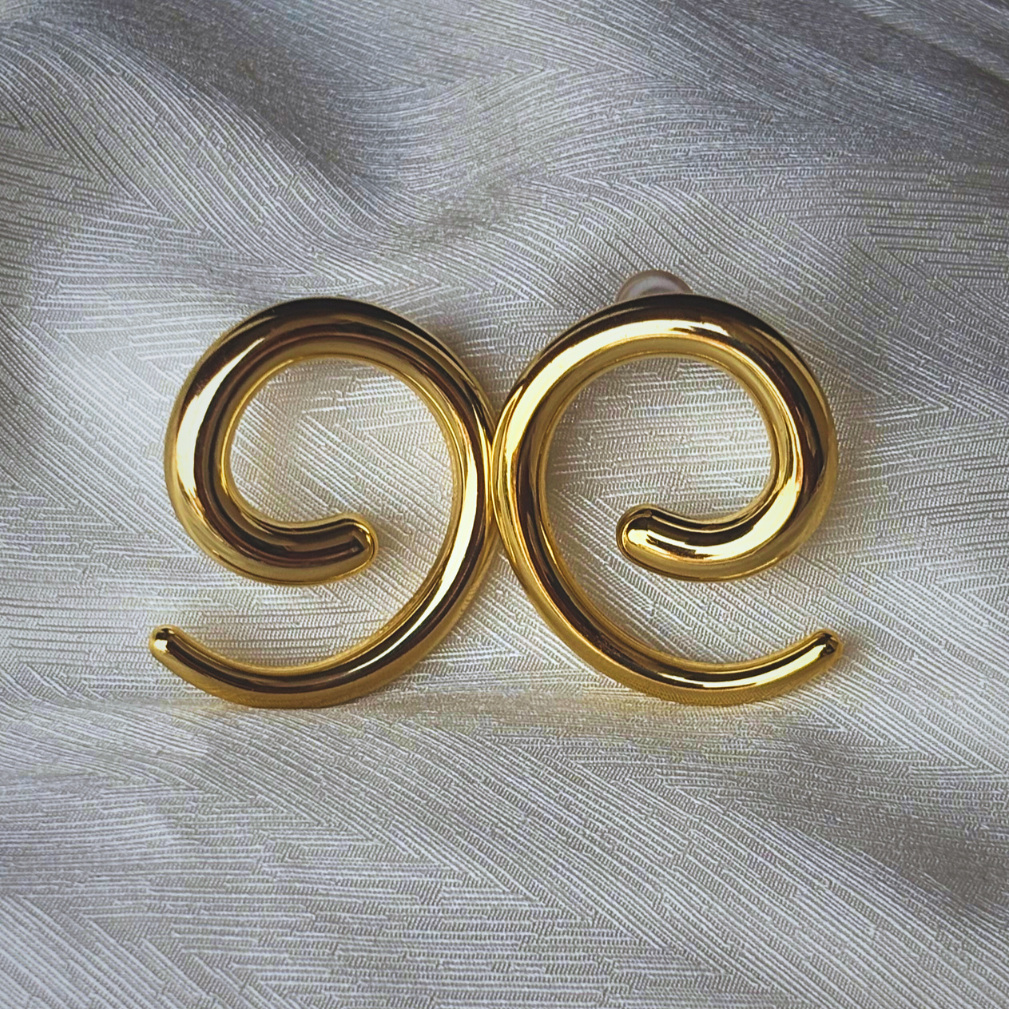 Spiral Twist Earrings