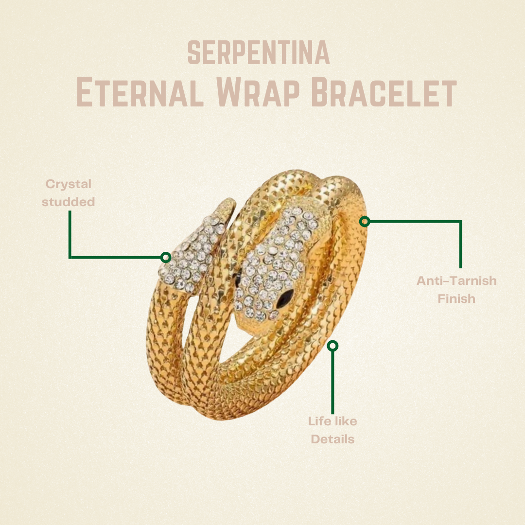 Eternal Serpent Wrap Bracelet
