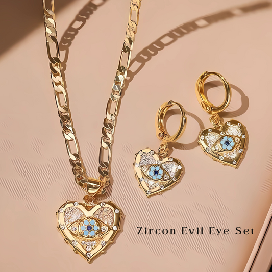Zircon Evil Eye Set