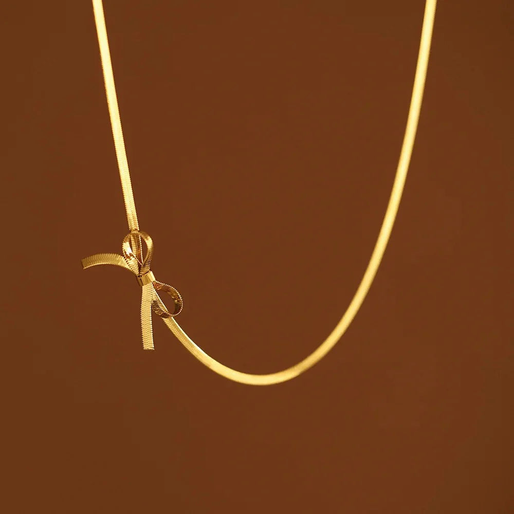 Bow Knot Necklace