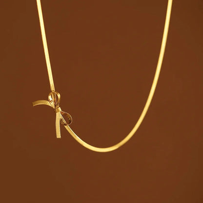 Bow Knot Necklace
