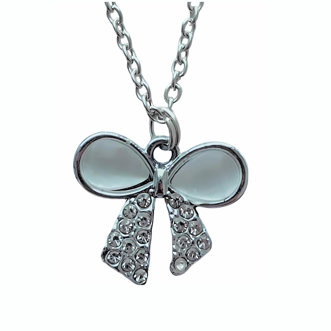 Bow Charm Necklace