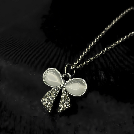 Bow Charm Necklace