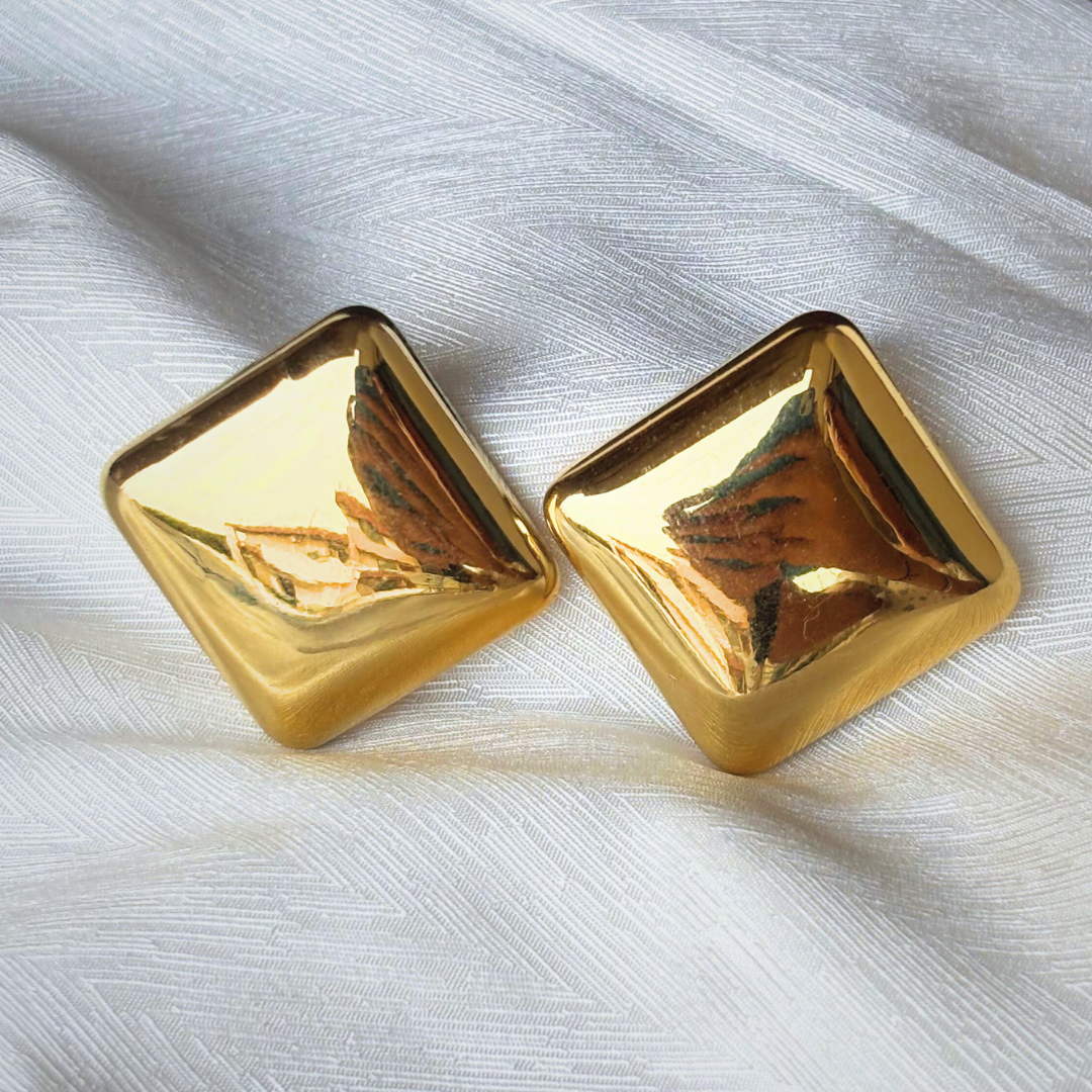 Gleam Square Earring