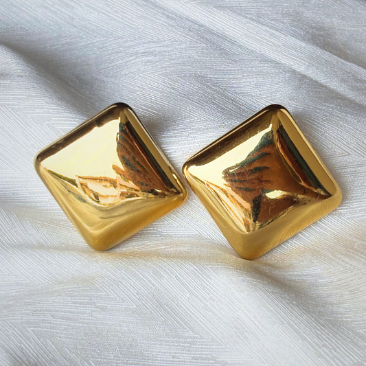 Gleam Square Earring
