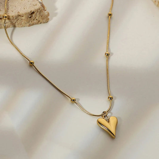 Golden Love Necklace