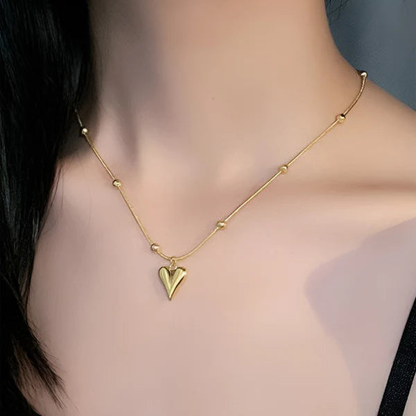 Golden Love Necklace