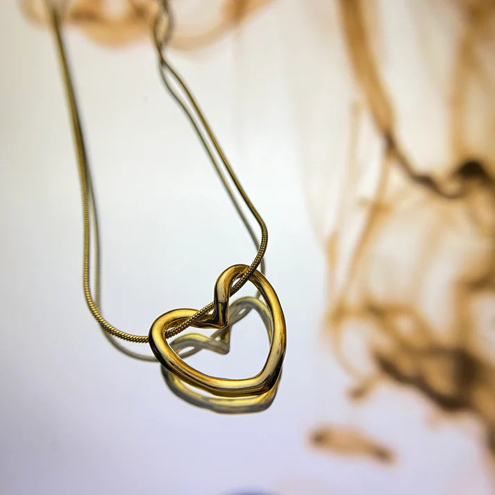 Heart Link Necklace