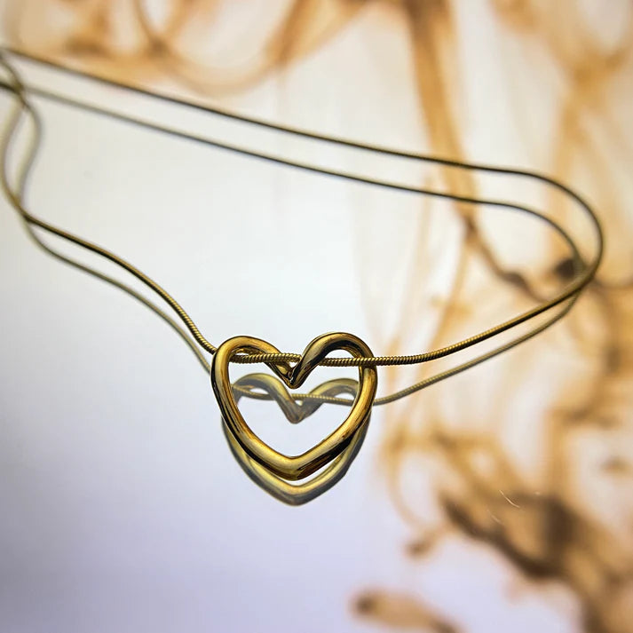 Heart Link Necklace