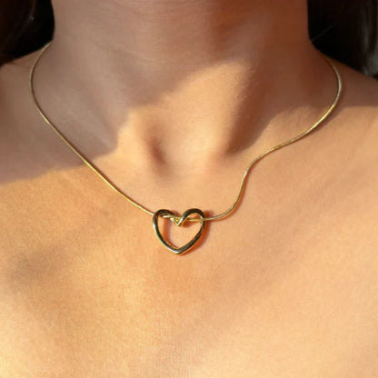 Heart Link Necklace