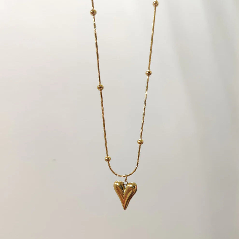 Golden Love Necklace
