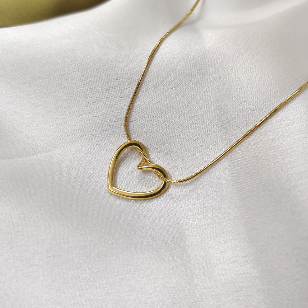 Heart Link Necklace