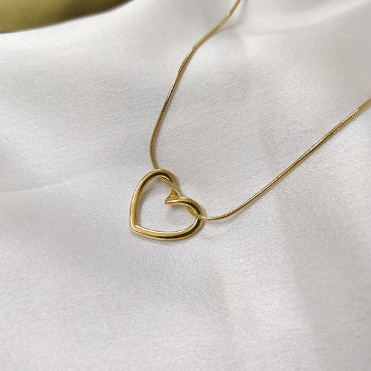 Heart Link Necklace