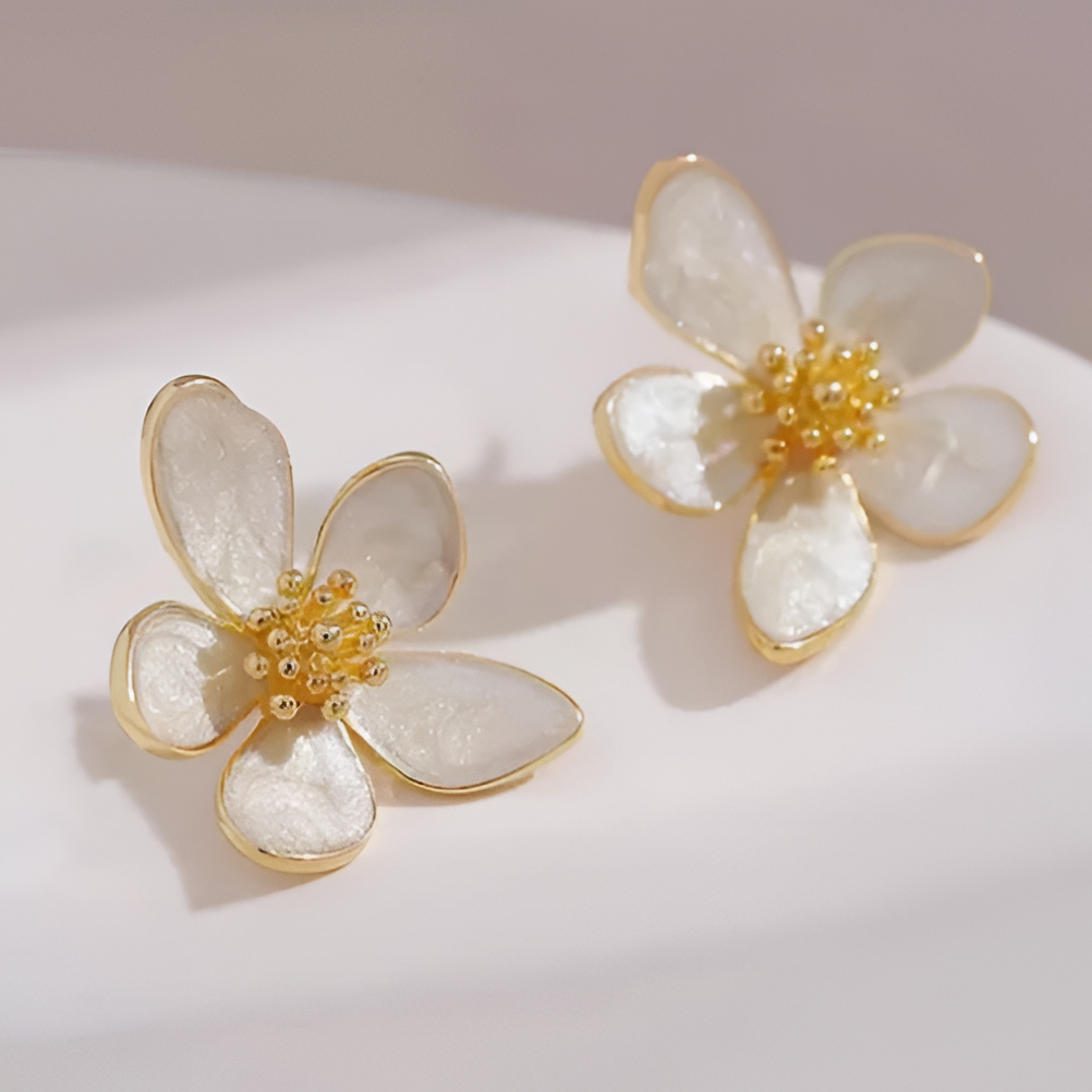 Lily Enamel Earrings