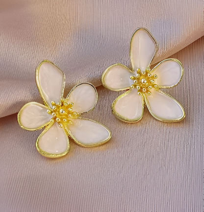 Lily Enamel Earrings
