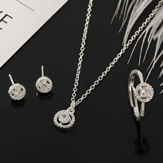 Eternal Sparkle Jewelry Set- 3 Pieces